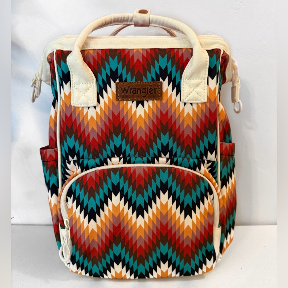 Montana West x Wrangler Aztec Backpack/Diaper Bag